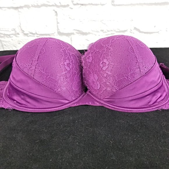 NWT - Adore Me Grape padded underwire bra 38DD - Picture 5 of 8